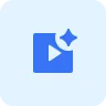 Summarize audio or video icon